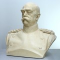 Plastik — "Otto Fürst von Bismarck" (nach Reinigung, Oberflächenverschlüsse, Formergänzungen und Retusche) 