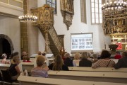 Fachvortrag zur Konservierung und Restaurierung des Epitaph für Sigismund von der Sachsen in der Kaufmannskirche in Erfurt